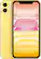Front. Apple - Pre-Owned iPhone 11 256GB (Unlocked) - Yellow.