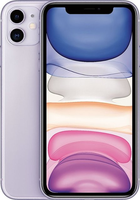 Apple Pre-Owned iPhone 11 128GB (Unlocked) Purple MWKY2LL/A - Best Buy