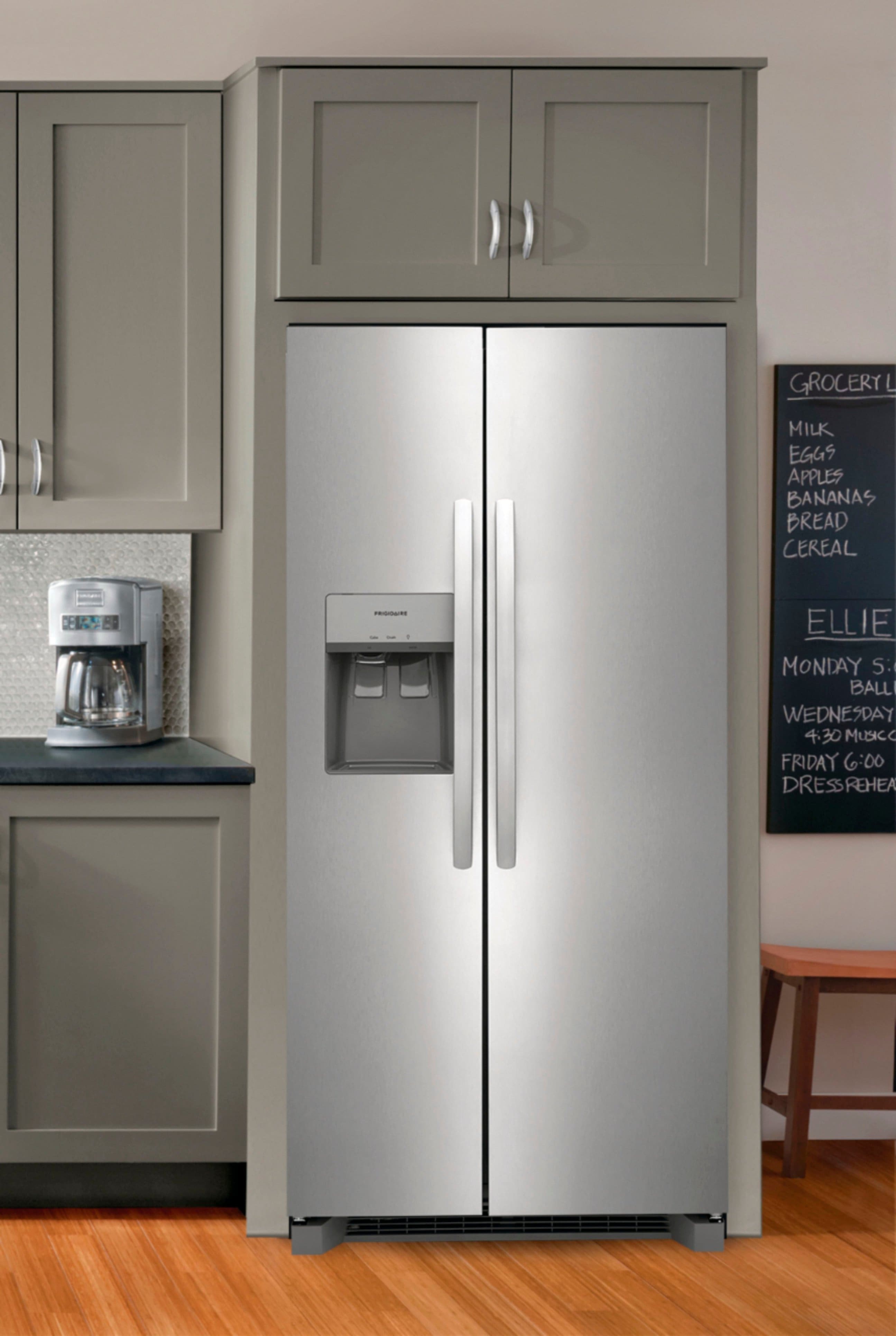 Alt View 13. Frigidaire - 22.3 Cu. Ft. Side-by-Side Refrigerator - Stainless Steel.