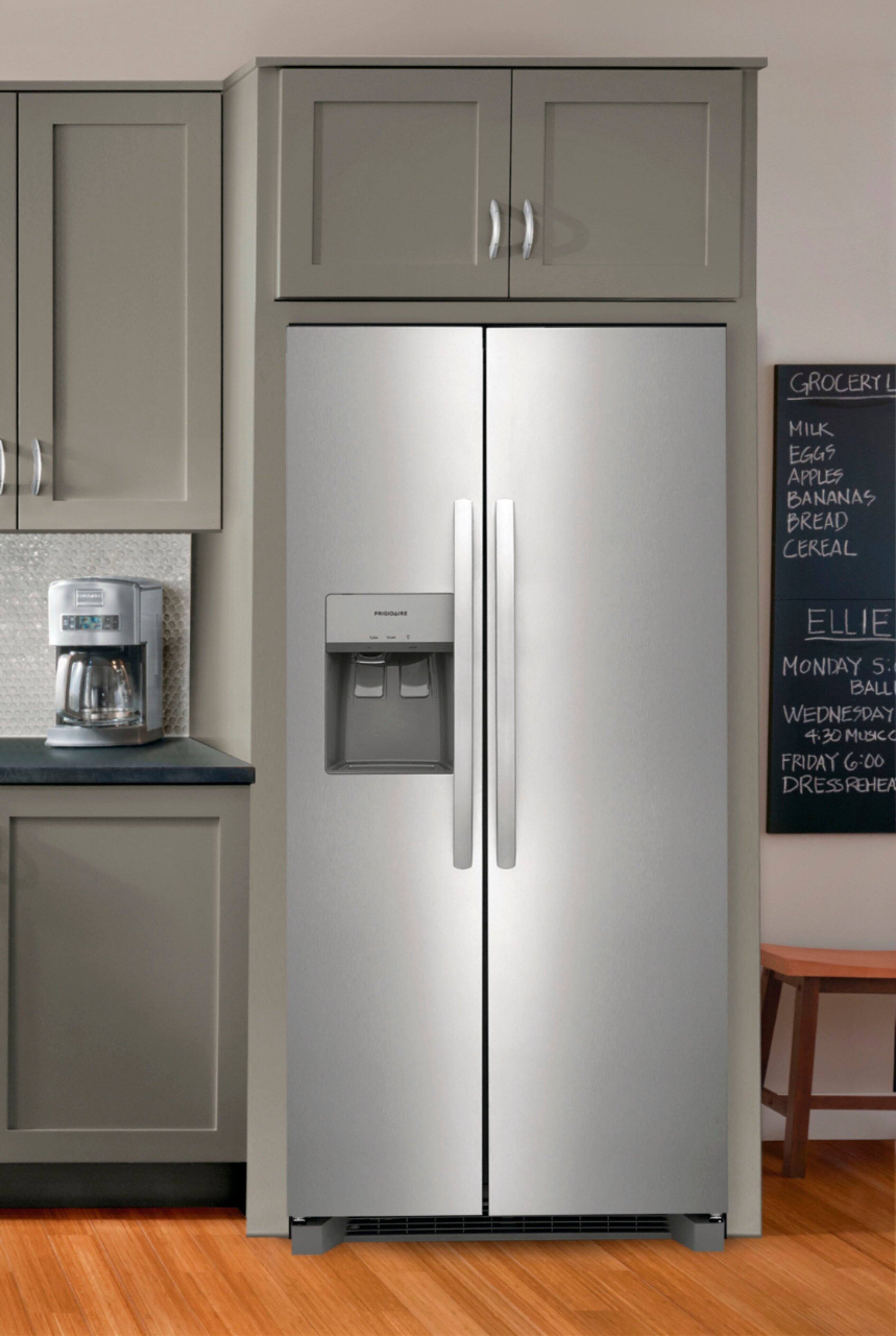 Alt View 13. Frigidaire - 22.3 Cu. Ft. Side-by-Side Refrigerator - Stainless Steel.