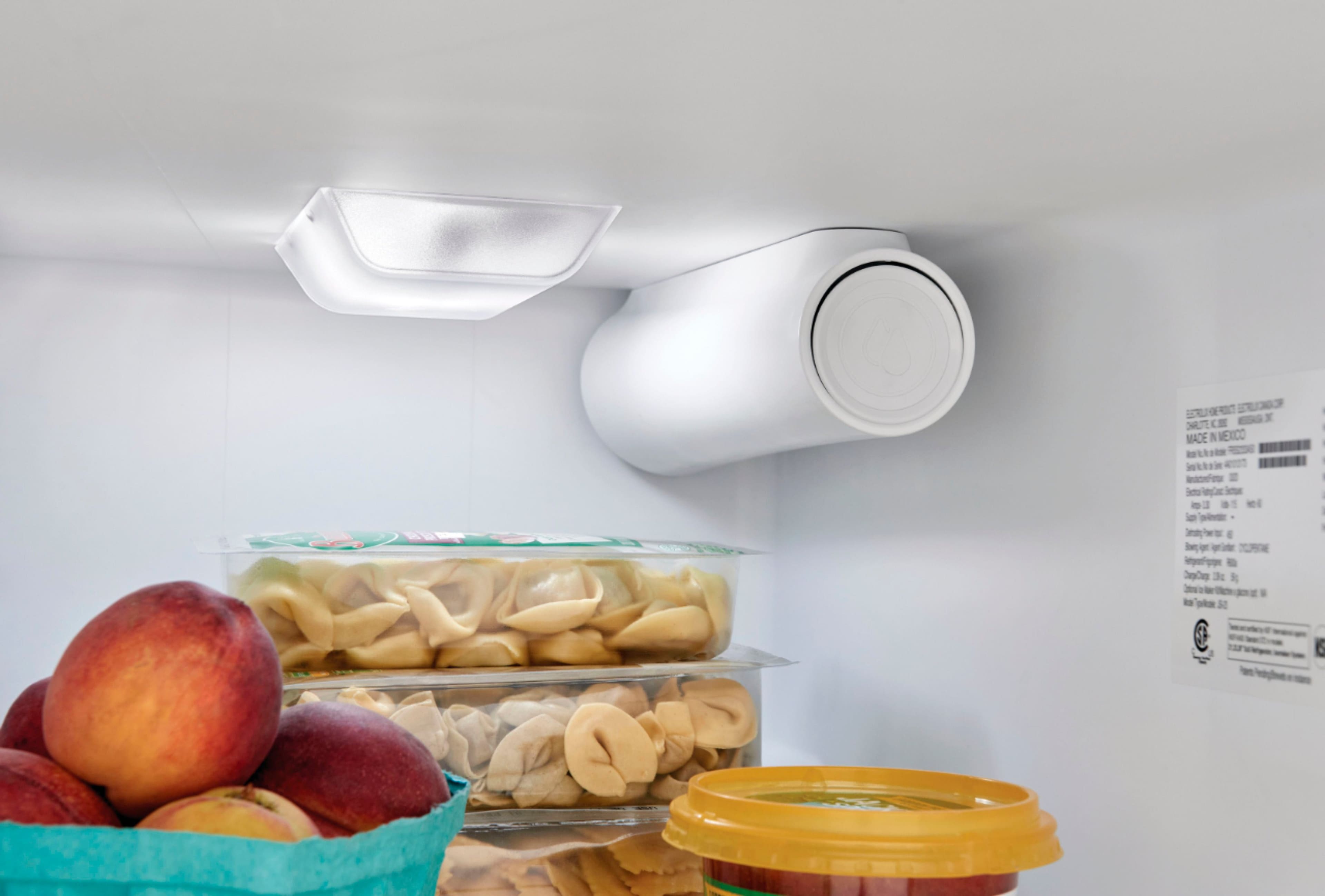 Alt View 5. Frigidaire - 22.3 Cu. Ft. Side-by-Side Refrigerator - Stainless Steel.