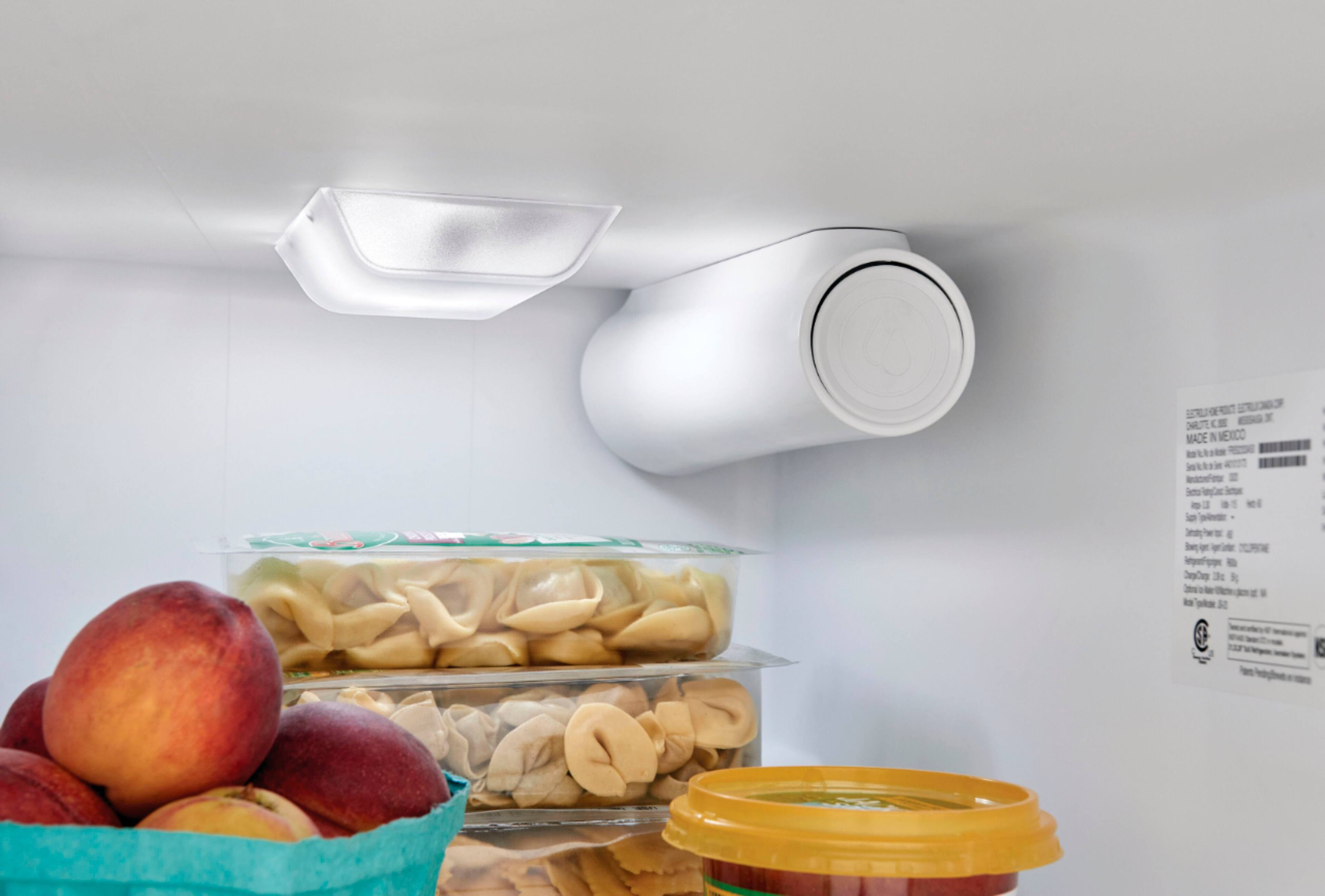 Alt View 5. Frigidaire - 22.3 Cu. Ft. Side-by-Side Refrigerator - Stainless Steel.