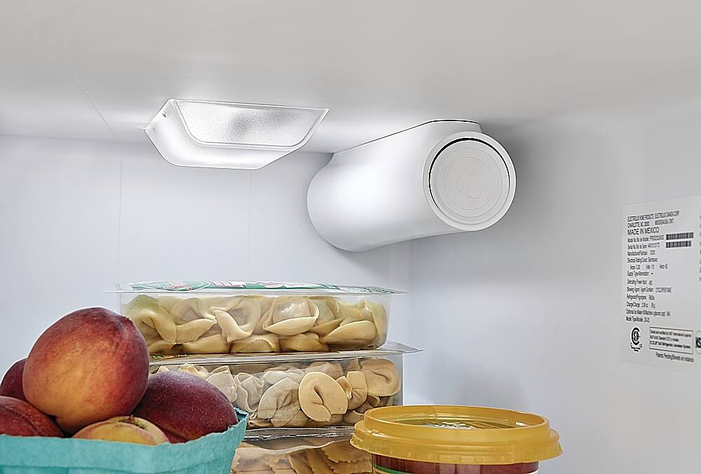 Alt View 5. Frigidaire - 22.3 Cu. Ft. Side-by-Side Refrigerator - White.