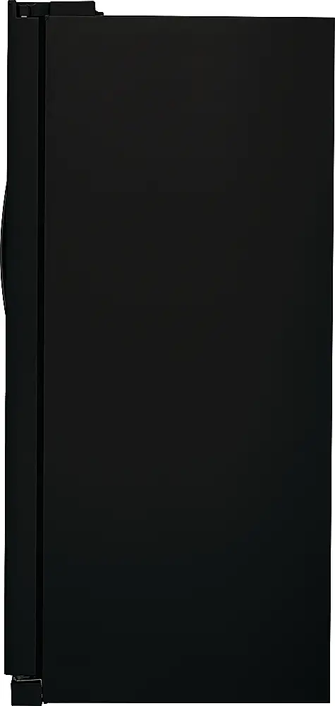 Alt View 14. Frigidaire - 22.3 Cu. Ft. Side-by-Side Refrigerator - Black.