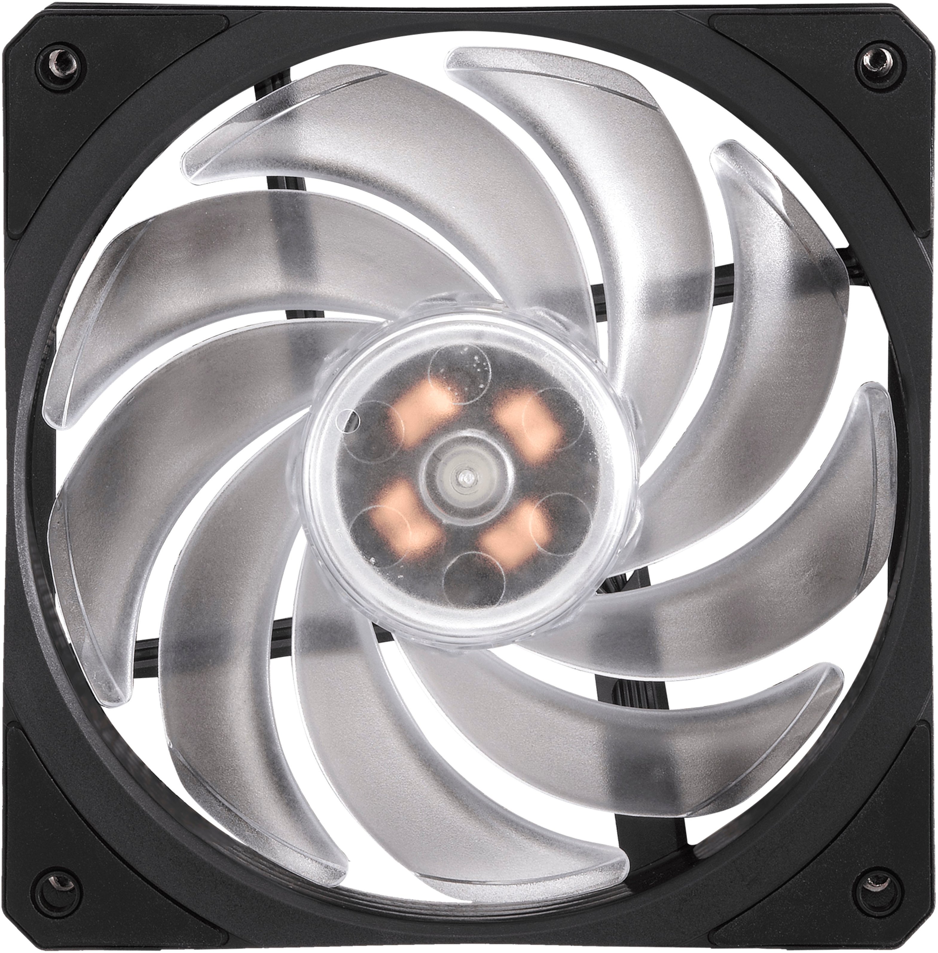 Cooler Master Hyper 212 RGB Black Edition 120mm CPU Cooling Fan RGB Lighting Jet Black RR212S20PCR2 - Best