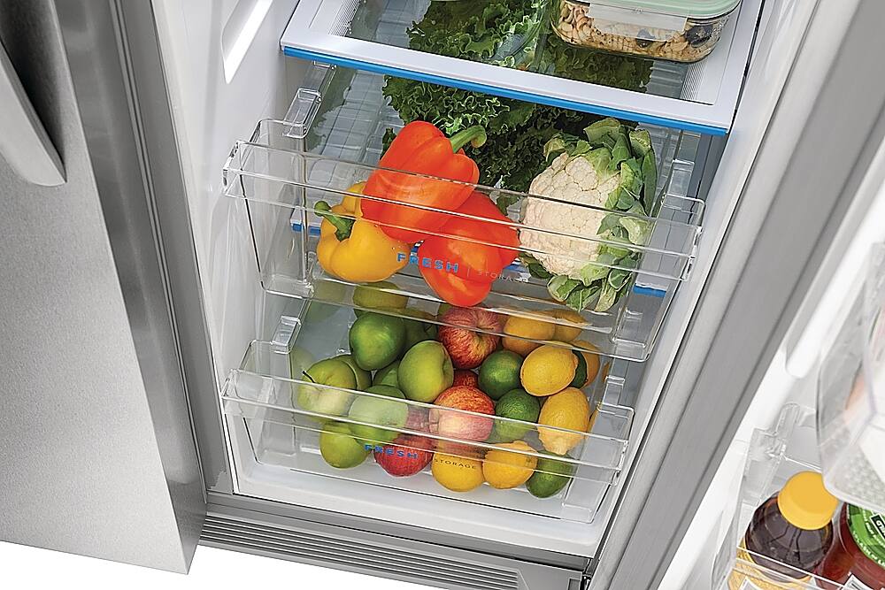 Best Buy Frigidaire 22.3 Cu. Ft. SidebySide Refrigerator Stainless