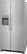 Left. Frigidaire - 22.3 Cu. Ft. Side-by-Side Refrigerator - Stainless Steel.