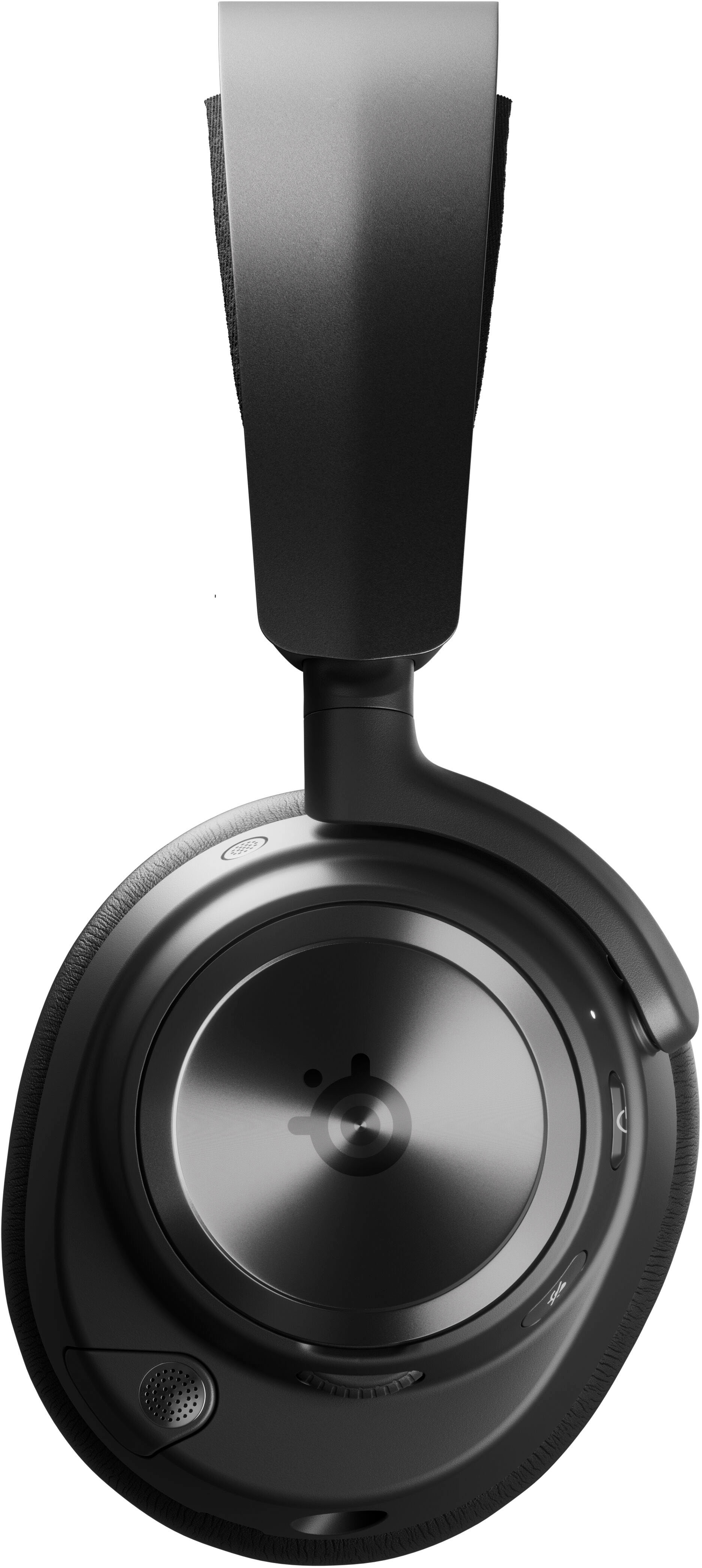 Left View: SteelSeries - Arctis Nova Pro Wireless Gaming Headset for PC, PS5, and PS4 - Black
