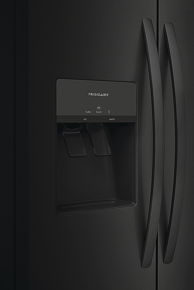 Alt View 16. Frigidaire - 25.6 Cu. Ft. Side-by-Side Refrigerator - Black.