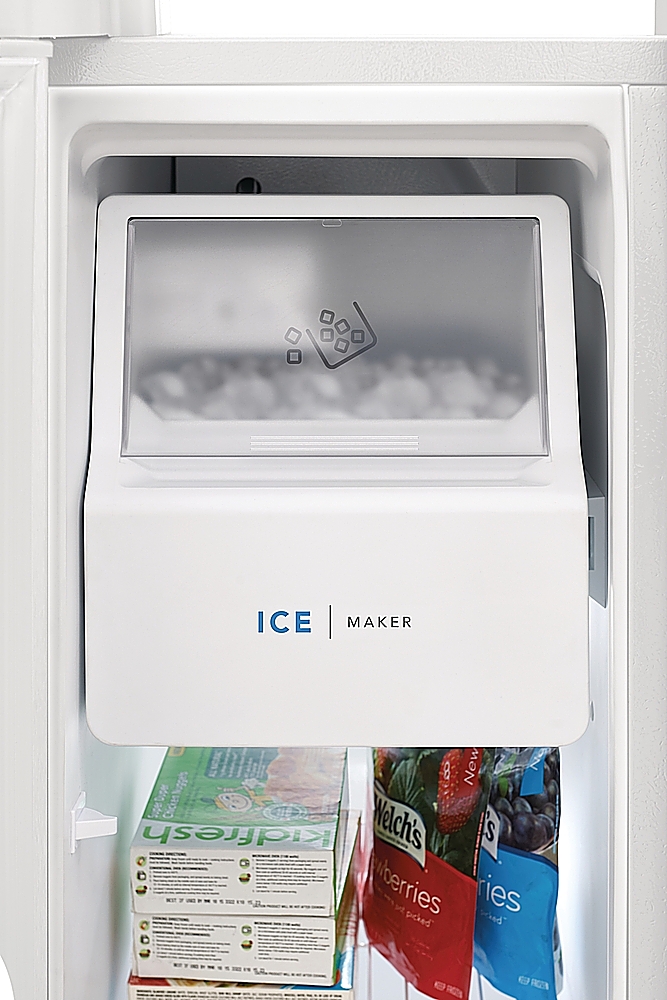 Frigidaire 25.6-cu ft Side-by-Side Refrigerator with Ice Maker