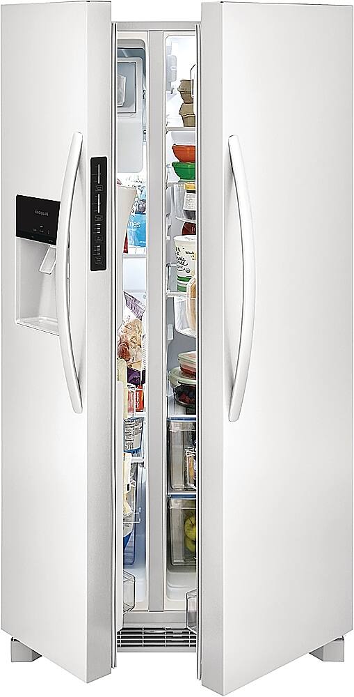 Alt View 17. Frigidaire - 25.6 Cu. Ft. Side-by-Side Refrigerator - White.