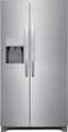 Frigidaire - 36 in. Wide 25.6 Cu. Ft. Side-by-Side Refrigerator - Stainless Steel