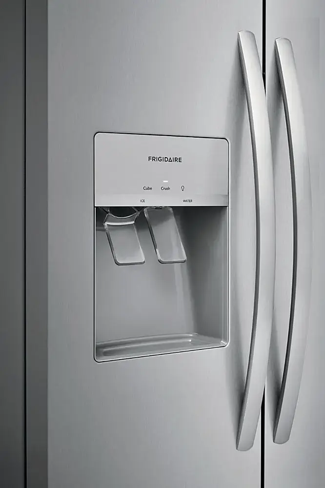 Alt View 13. Frigidaire - 25.6 Cu. Ft. Side-by-Side Refrigerator - Silver.