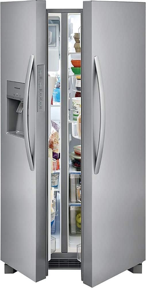 Alt View 17. Frigidaire - 25.6 Cu. Ft. Side-by-Side Refrigerator - Silver.