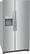 Angle. Frigidaire - 25.6 Cu. Ft. Side-by-Side Refrigerator - Silver.