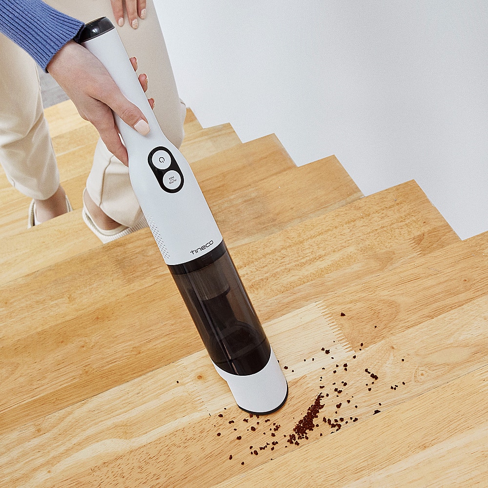 Alt View 12. Tineco - Pure One Mini S4 Smart Cordless Hand Vacuum - White.