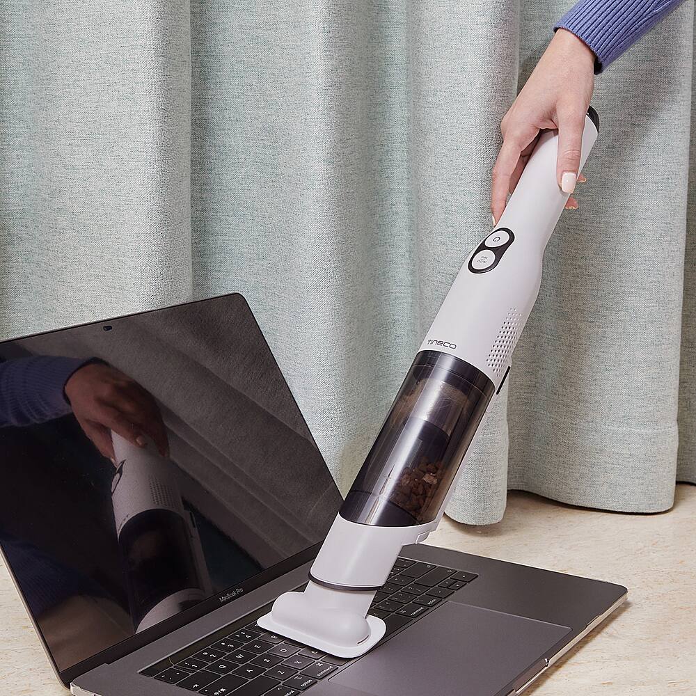 Alt View 1. Tineco - Pure One Mini S4 Smart Cordless Hand Vacuum - White.