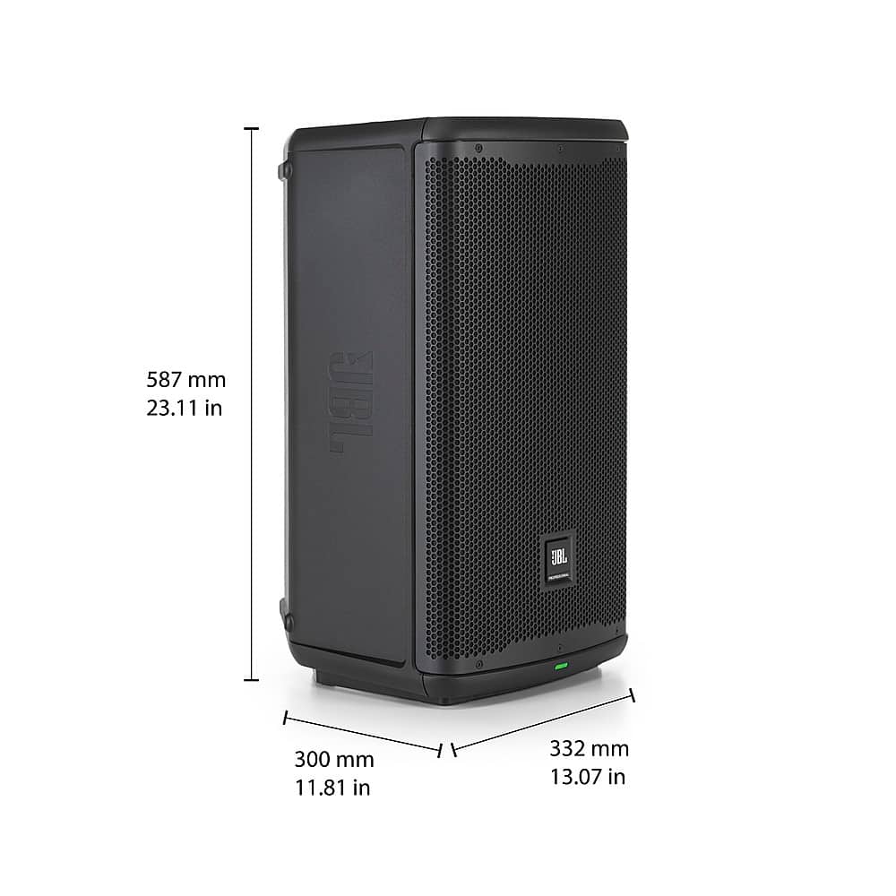Alt View 19. JBL - EON710 10" Powered PA Speaker with Bluetooth - Black.