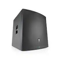 JBL - EON718S 1500W 18" Powered PA Subwoofer with DSP and Bluetooth - Black - Front_Zoom