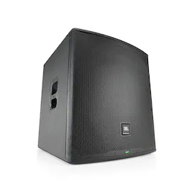 JBL - EON718S 1500W 18" Powered PA Subwoofer with DSP and Bluetooth - Black