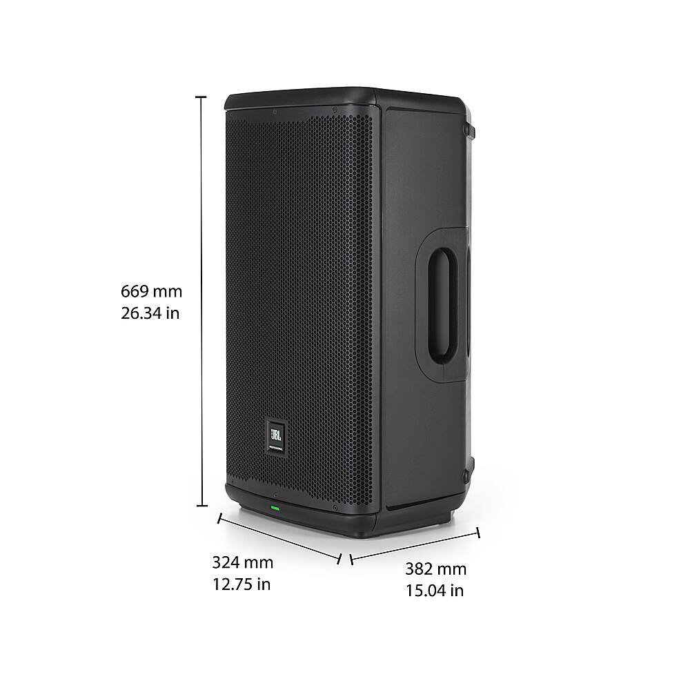Alt View 21. JBL - EON712 12" Powered PA Speaker with Bluetooth - Black.