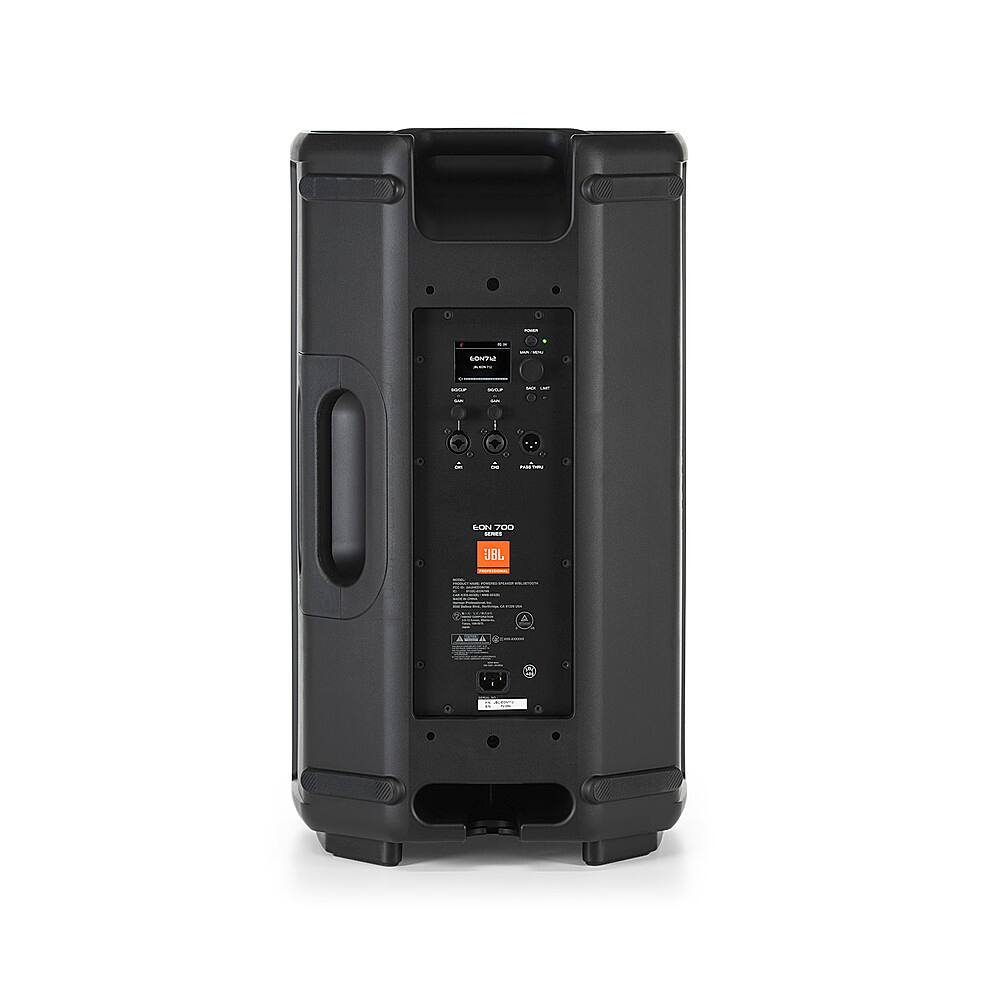 Left. JBL - EON712 12" Powered PA Speaker with Bluetooth - Black.