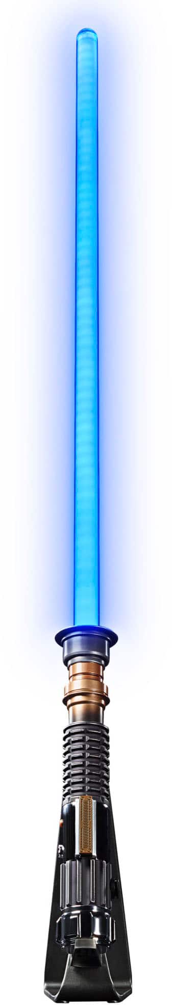 Front. Star Wars - The Black Series Obi-Wan Kenobi Force FX Elite Lightsaber.
