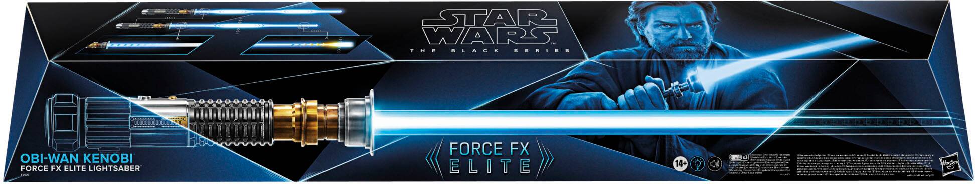 Alt View 12. Star Wars - The Black Series Obi-Wan Kenobi Force FX Elite Lightsaber.