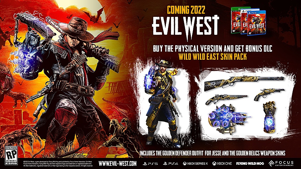Evil West (Sony PlayStation 4, 2022) for sale online