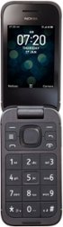 Tracfone - Nokia 2760 Flip 4GB Prepaid - Black - Front_Zoom