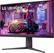 Left. LG - UltraGear 32" IPS LED QHD G-SYNC Compatible and AMD FreeSync Premium Pro Monitor with HDR (HDMI, DisplayPort) - Black.