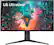 Front. LG - UltraGear 32" IPS LED 4K UHD 1-ms G-SYNC Compatible and AMD FreeSync Premium Pro Monitor with HDR (HDMI, DisplayPort) - Black.