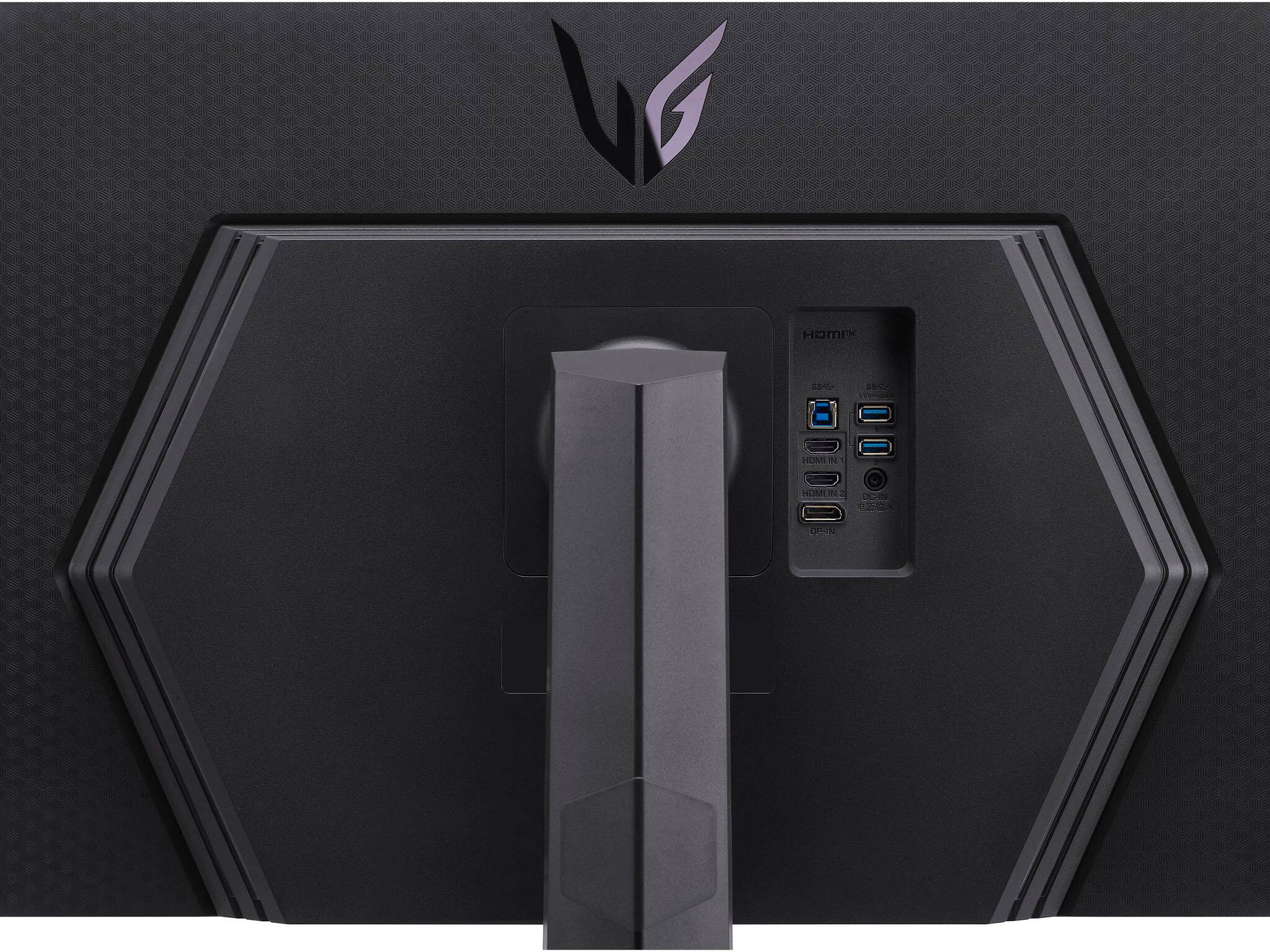 Alt View 12. LG - UltraGear 32" IPS LED 4K UHD 1-ms G-SYNC Compatible and AMD FreeSync Premium Pro Monitor with HDR (HDMI, DisplayPort) - Black.