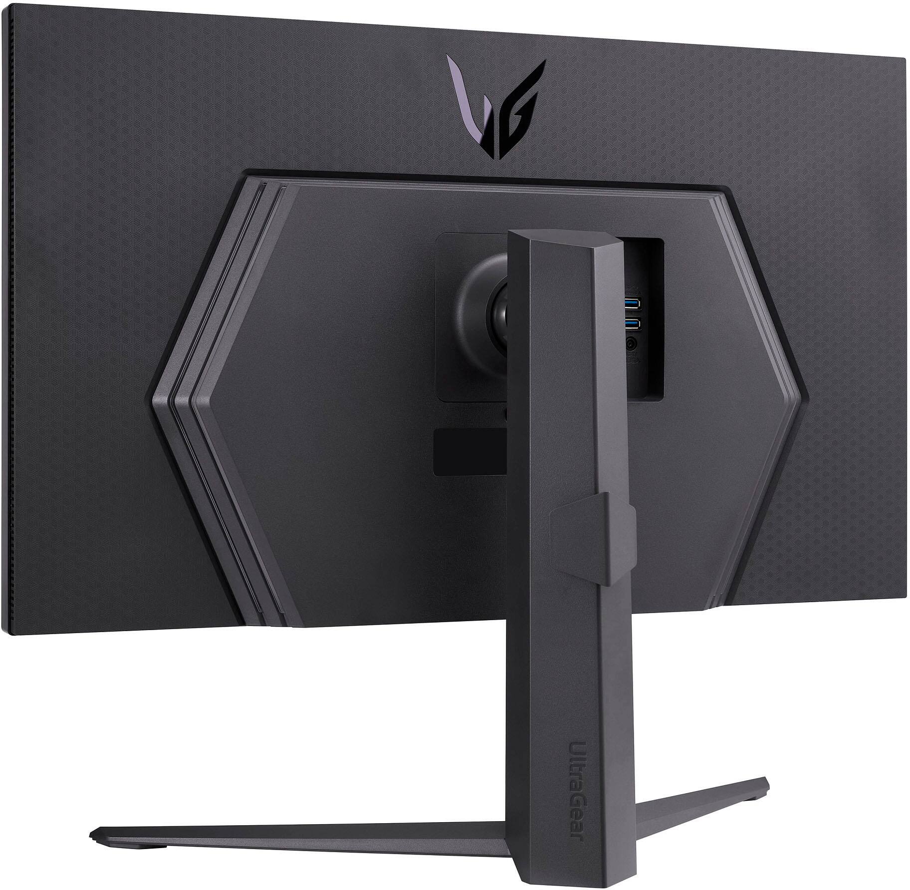 Alt View 16. LG - UltraGear 32" IPS LED 4K UHD 1-ms G-SYNC Compatible and AMD FreeSync Premium Pro Monitor with HDR (HDMI, DisplayPort) - Black.