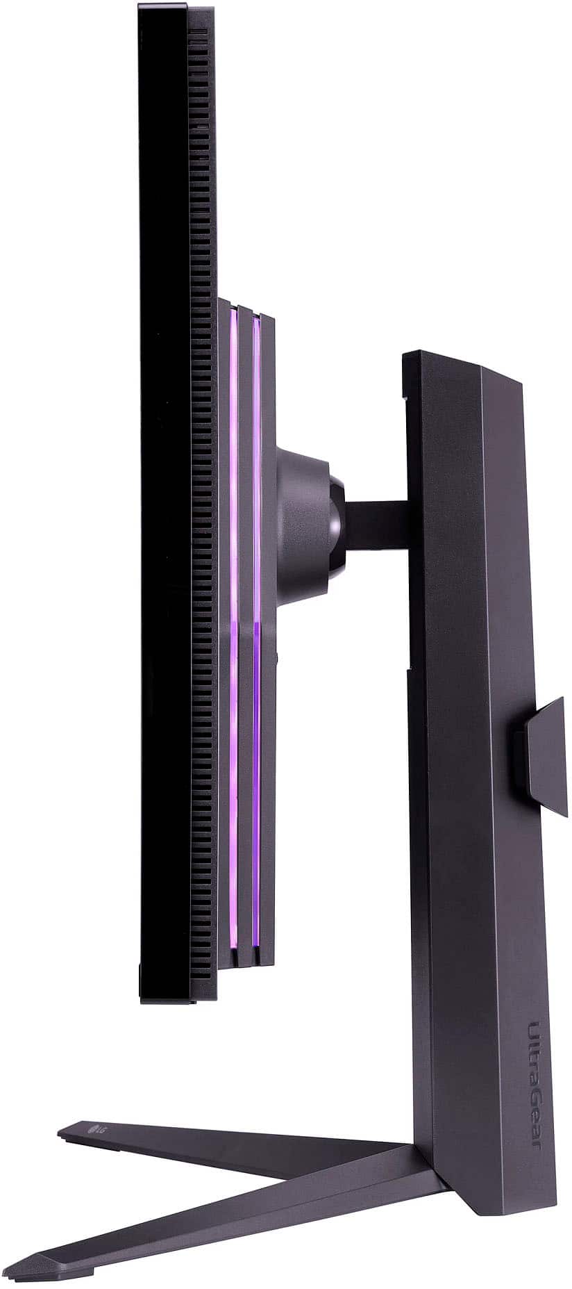 Alt View 19. LG - UltraGear 32" IPS LED 4K UHD 1-ms G-SYNC Compatible and AMD FreeSync Premium Pro Monitor with HDR (HDMI, DisplayPort) - Black.