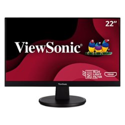 ViewSonic - VA2247-MH 22" LCD FHD Adaptive Sync Monitor (HDMI, VGA) - Black - Front_Zoom