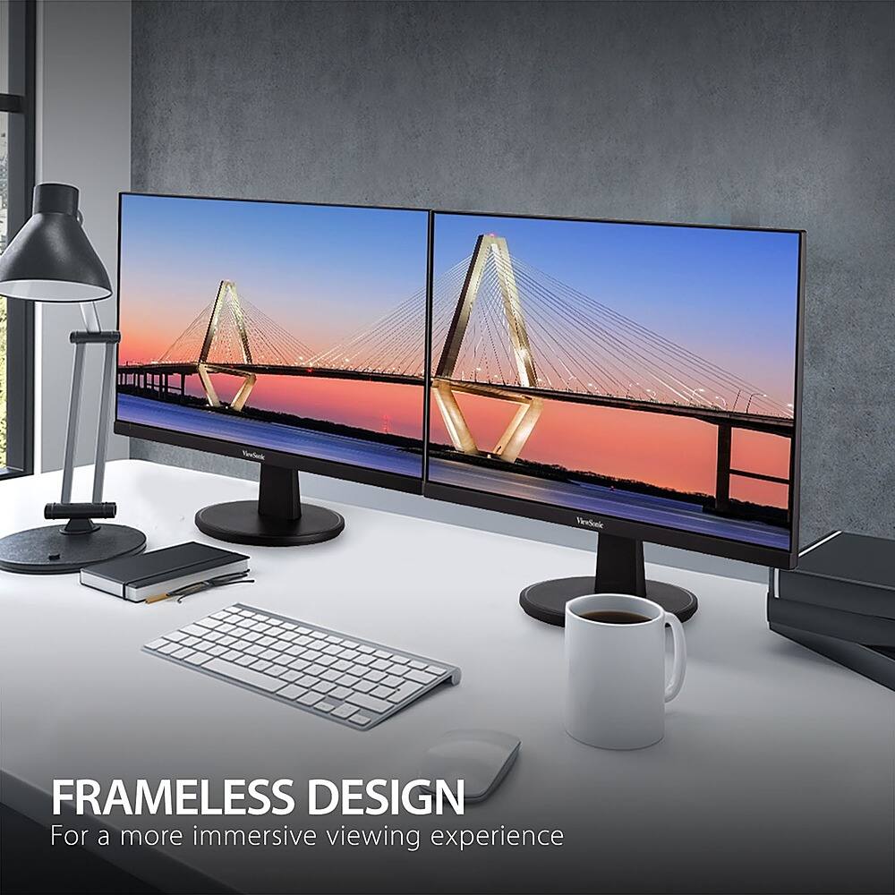 Frameless Design: For a more immersive viewing experience.