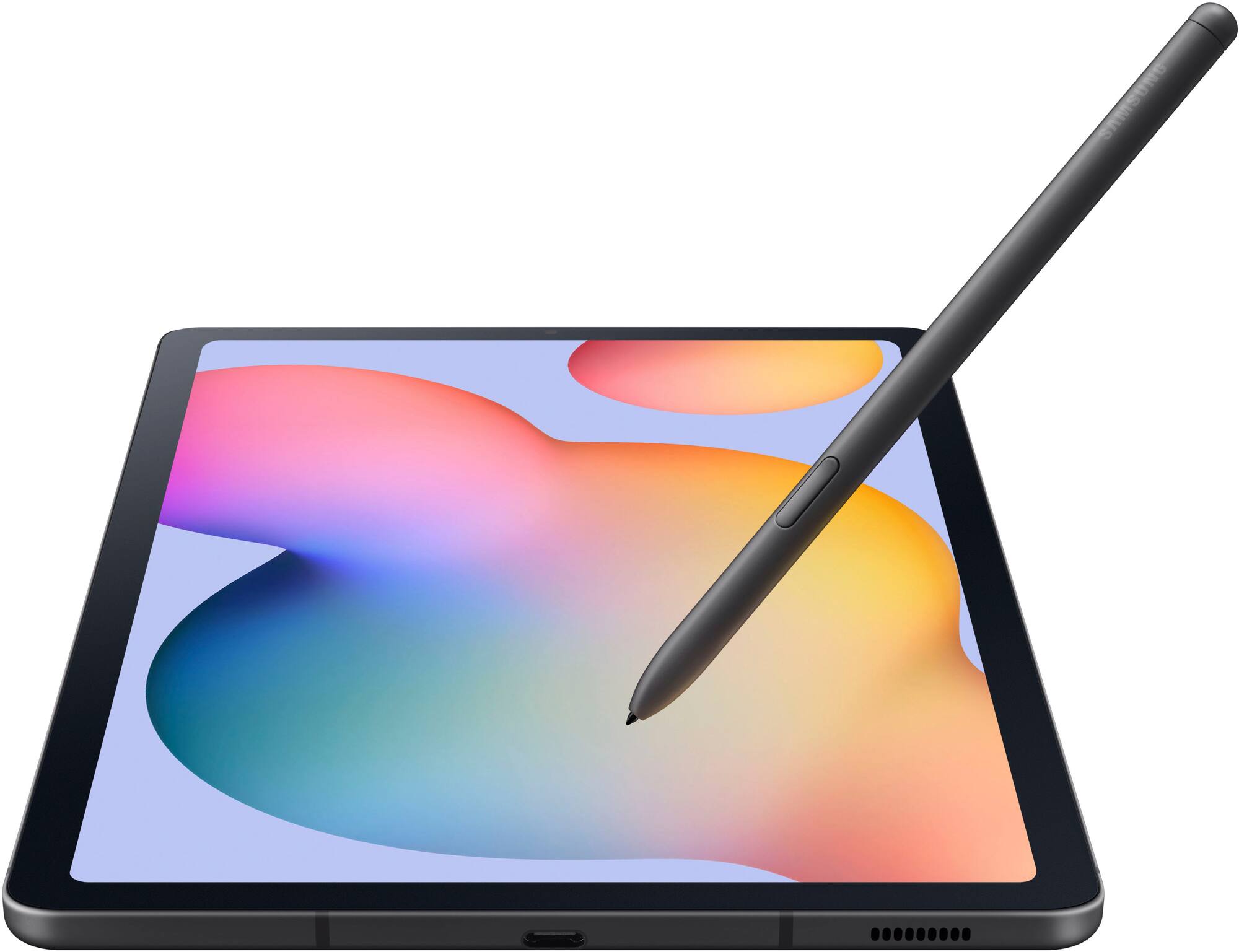 Zoom in on Alt View Zoom 11. Samsung - Galaxy Tab S6 Lite (2022) 10.4" 128GB - Wi-Fi - Oxford Gray.