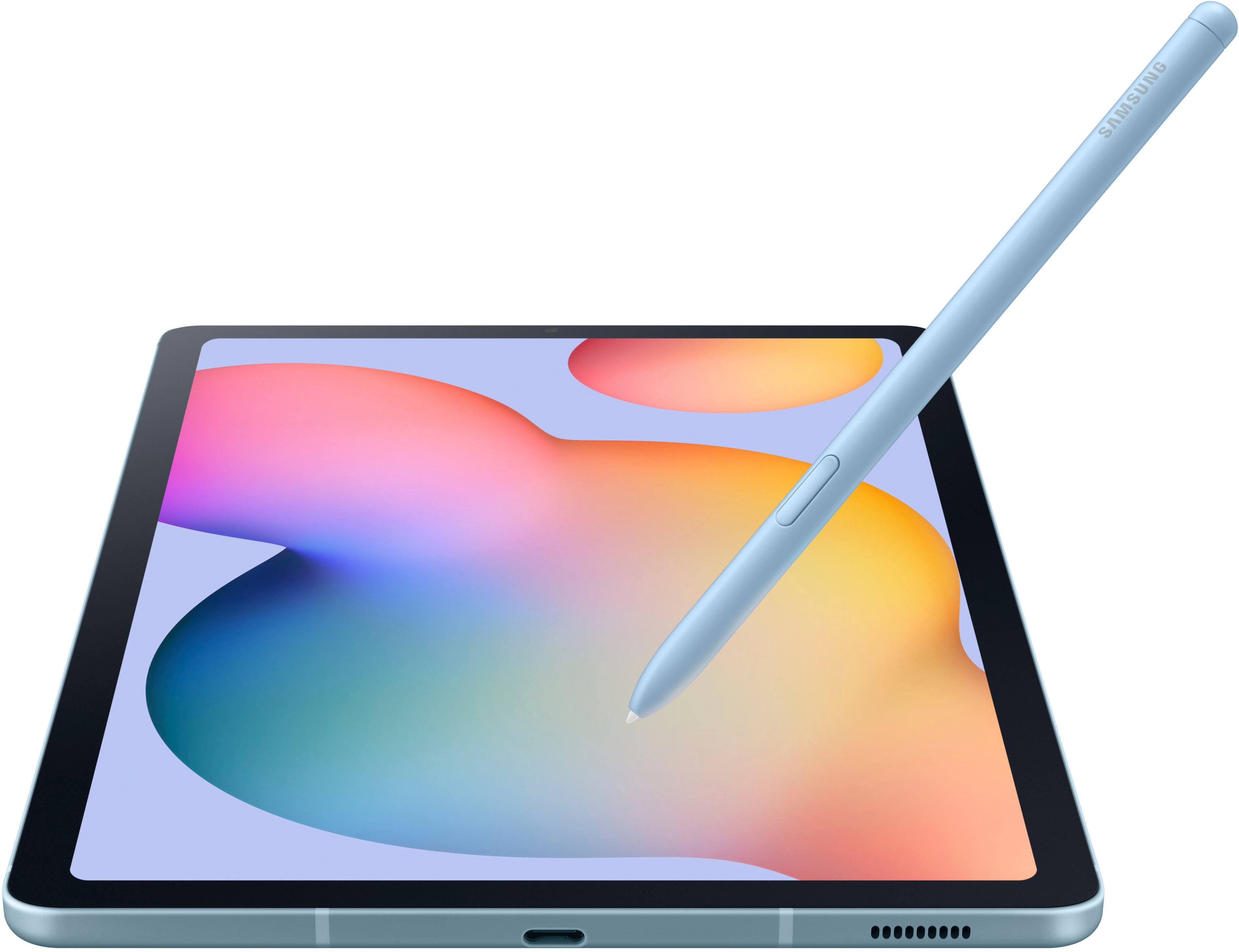 Alt View 11. Samsung - Galaxy Tab S6 Lite (2022) 10.4" 64GB - Wi-Fi - Angora Blue.