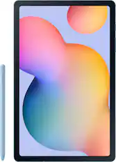 Front. Samsung - Galaxy Tab S6 Lite (2022) 10.4" 128GB - Wi-Fi - Angora Blue.