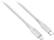 Angle. Insignia™ - 6' Lightning to USB-C Charge-and-Sync Cable - White.