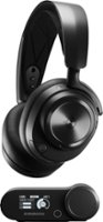 SteelSeries - Arctis Nova Pro Wireless Xbox Multi Gaming Headset - Active Noise Cancellation, Premium Hi-Fi & Stealth Retractable Mic - Black - Front_Zoom