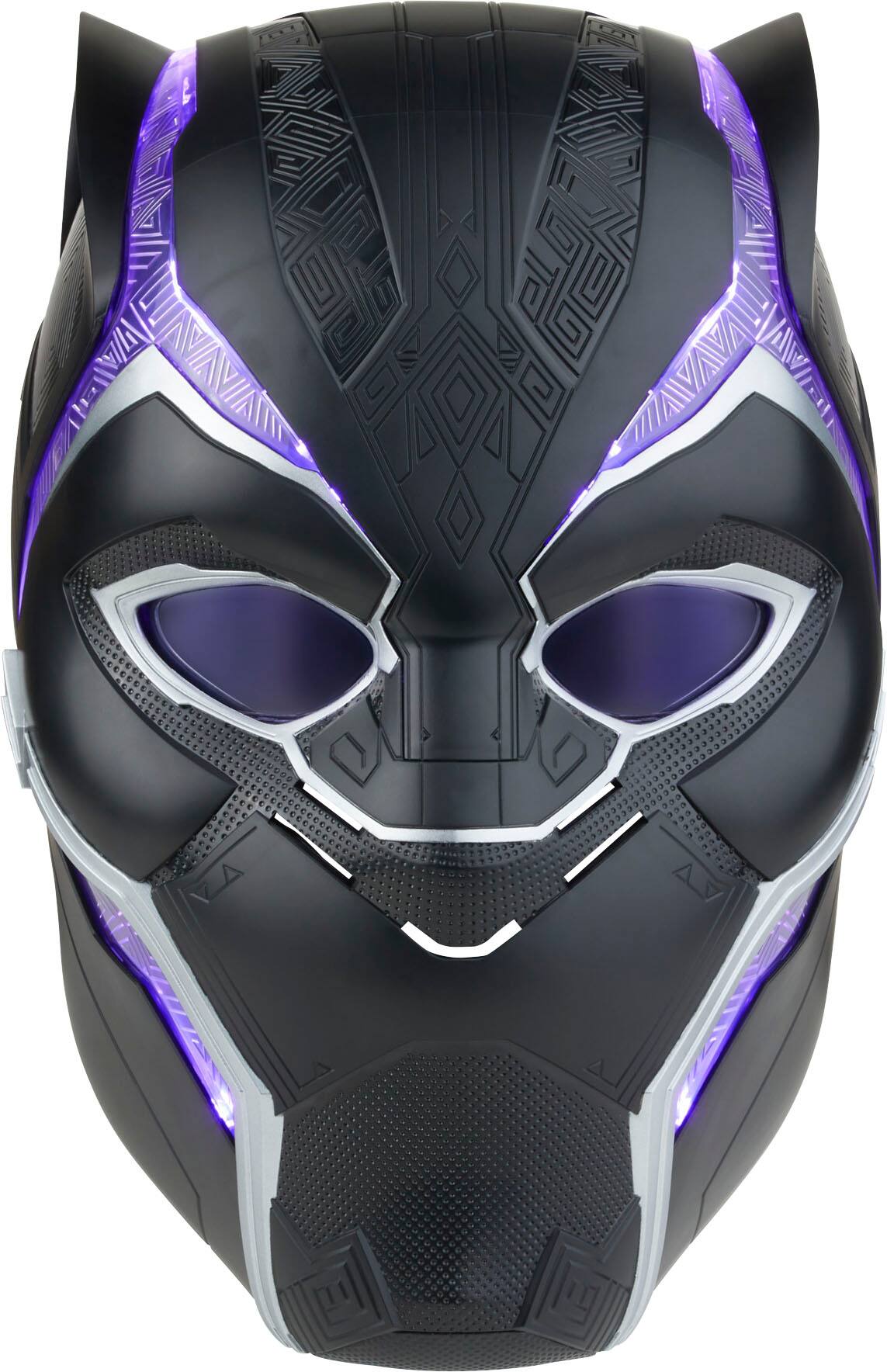Left. Marvel - Legends Series Black Panther Electronic Role Play Helmet.