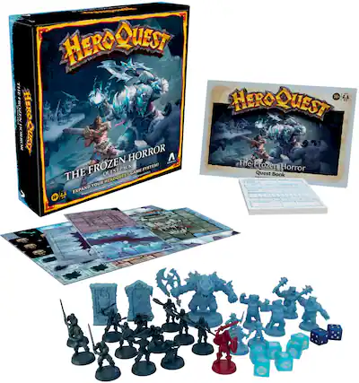 Front. Avalon Hill - HeroQuest The Frozen Horror.