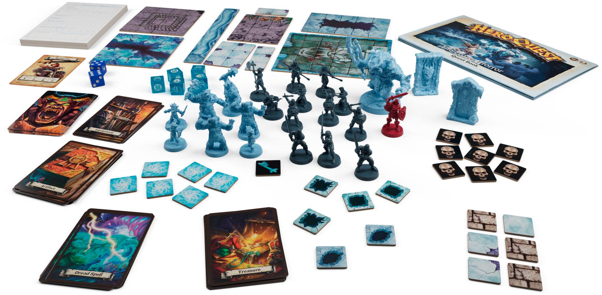 Alt View 11. Avalon Hill - HeroQuest The Frozen Horror.