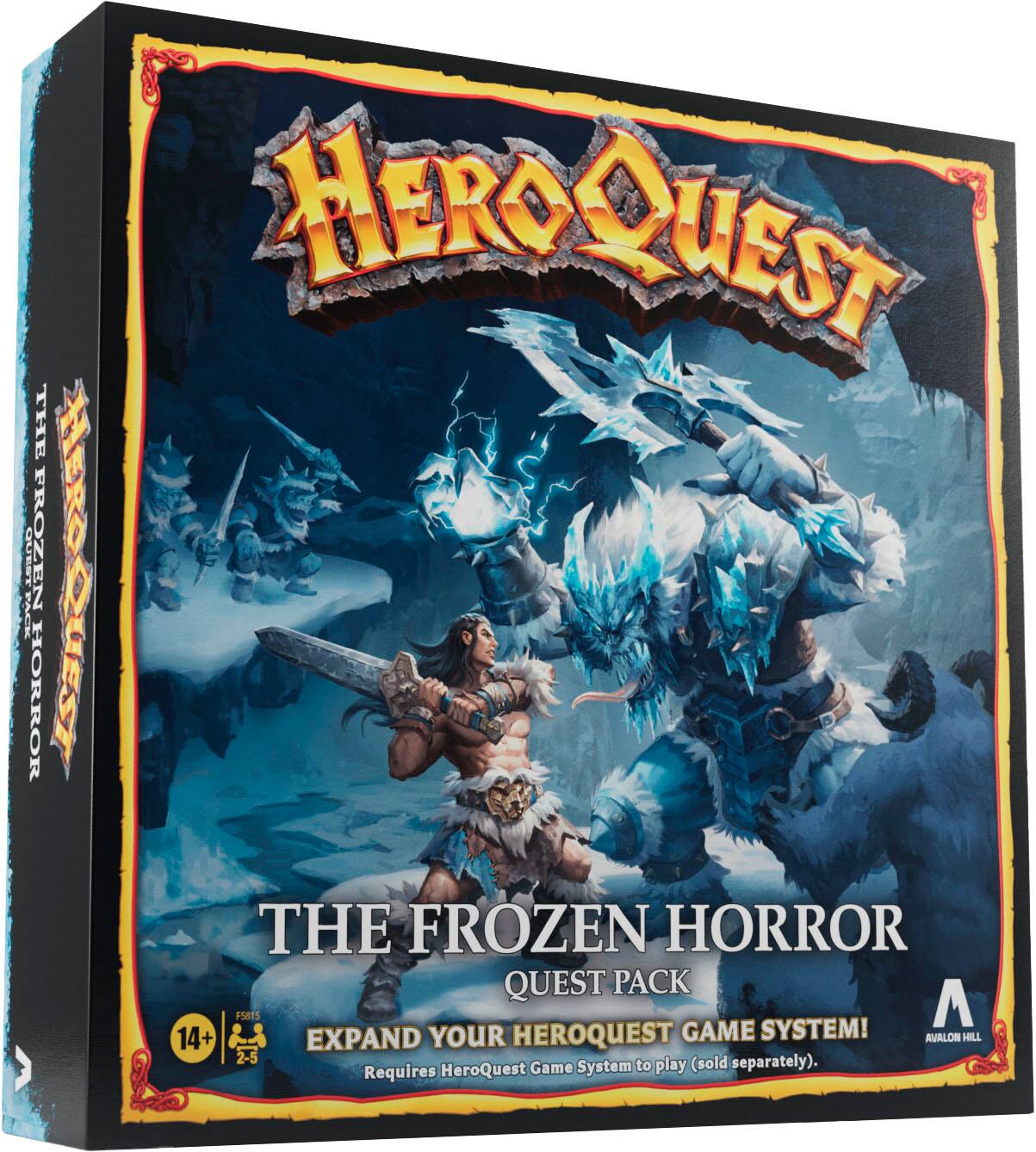 Alt View 14. Avalon Hill - HeroQuest The Frozen Horror.