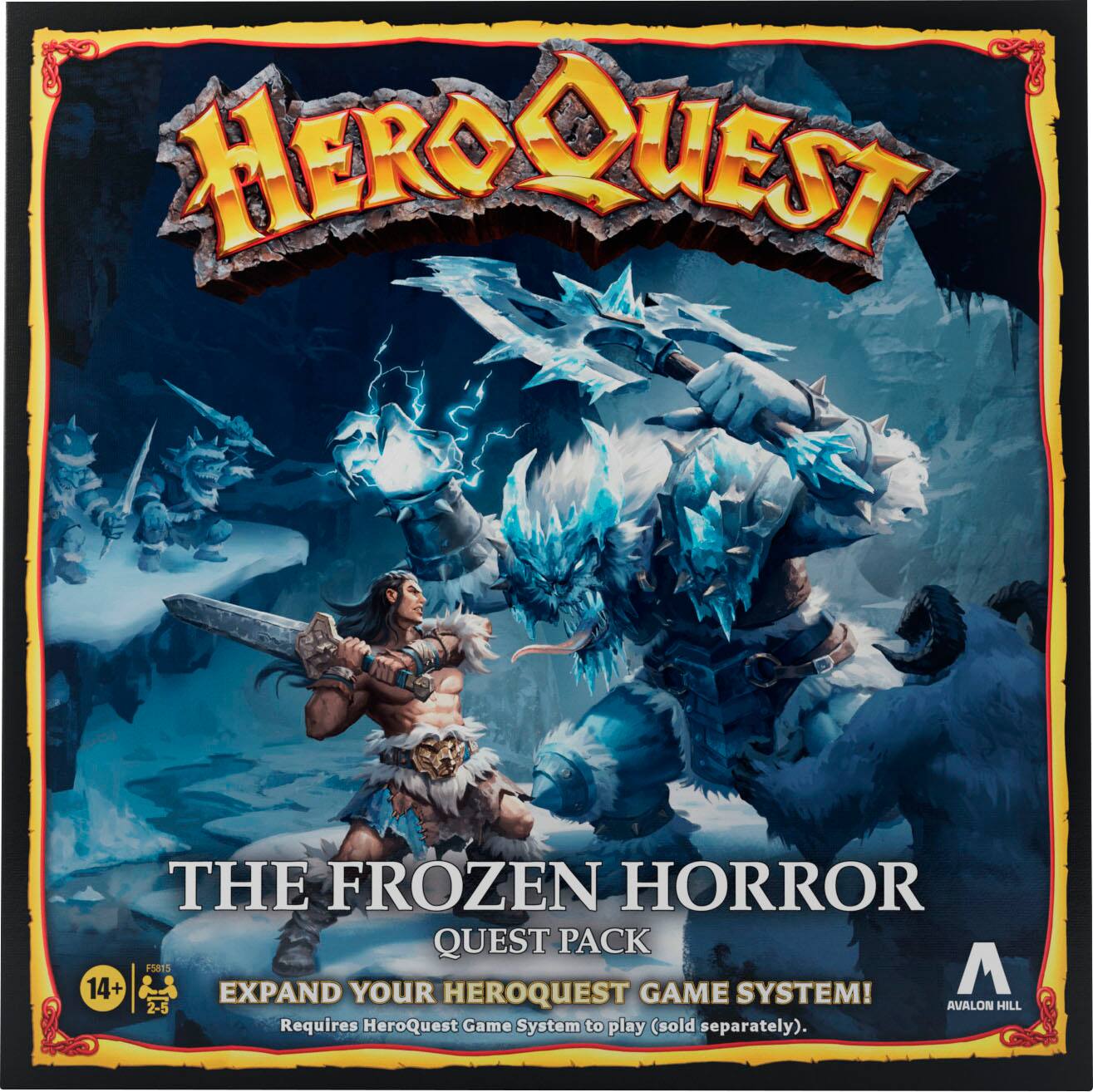 Alt View 15. Avalon Hill - HeroQuest The Frozen Horror.