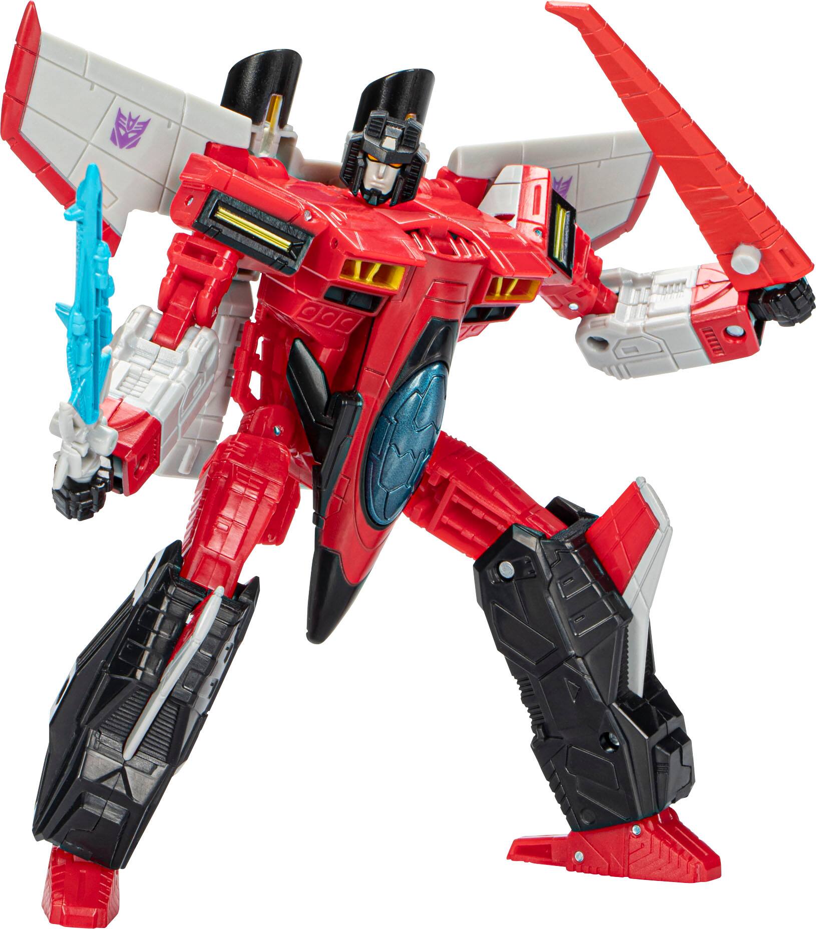 Angle. Transformers - Generations Legacy Voyager Armada Universe Starscream.