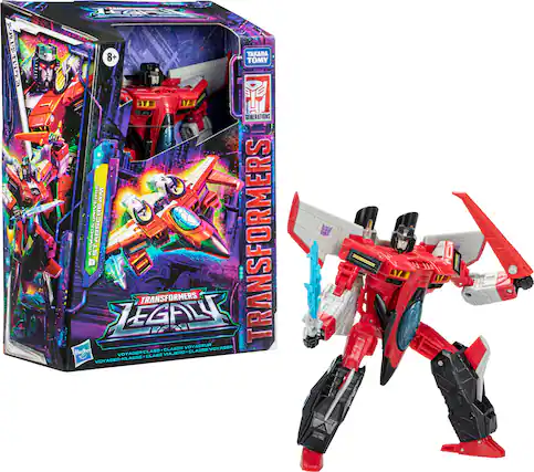 Front. Transformers - Generations Legacy Voyager Armada Universe Starscream.