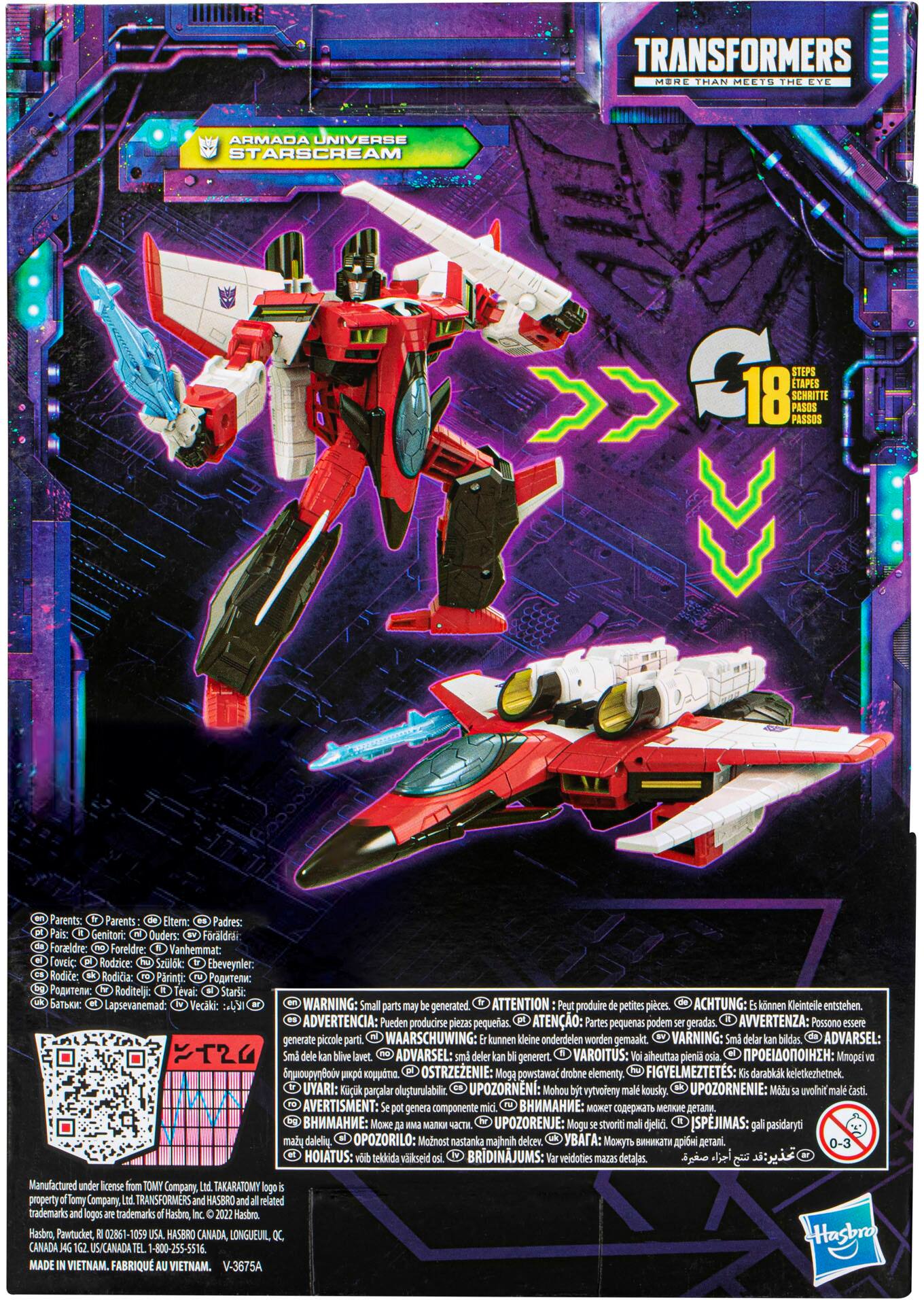 Alt View 12. Transformers - Generations Legacy Voyager Armada Universe Starscream.